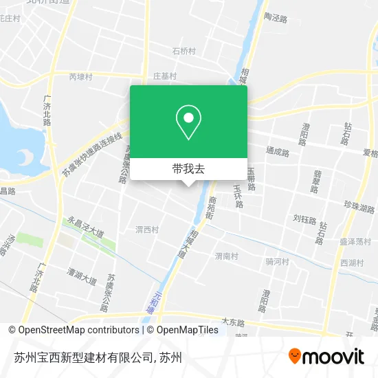 苏州宝西新型建材有限公司地图
