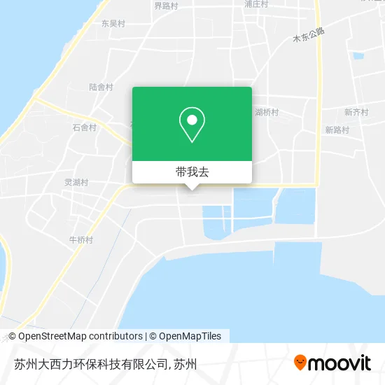 苏州大西力环保科技有限公司地图