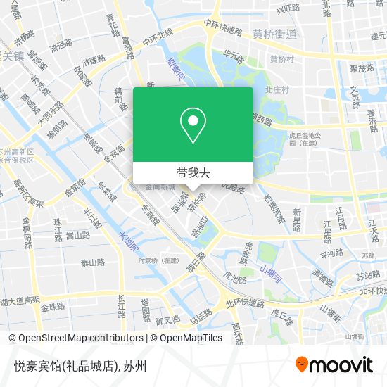 悦豪宾馆(礼品城店)地图