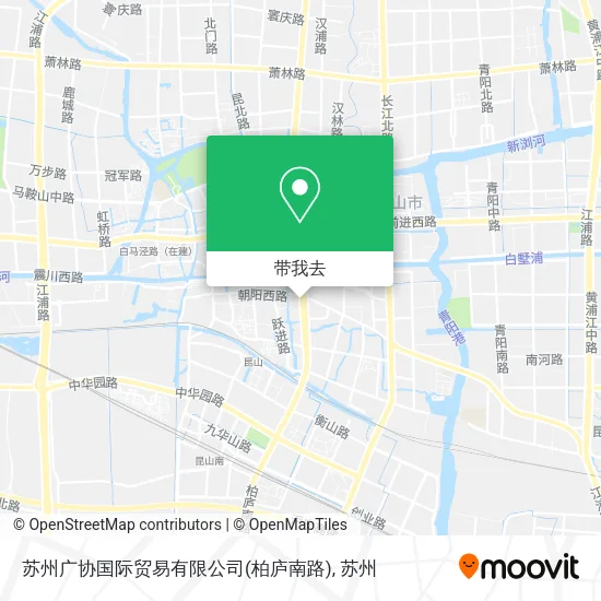 苏州广协国际贸易有限公司(柏庐南路)地图