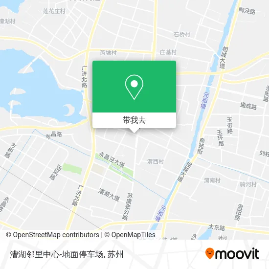 漕湖邻里中心-地面停车场地图