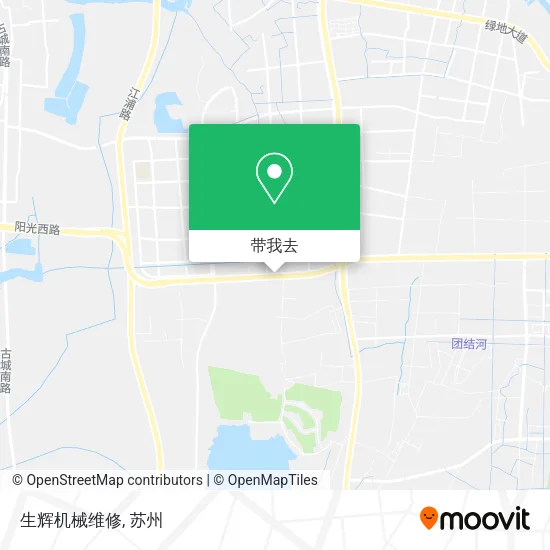 生辉机械维修地图