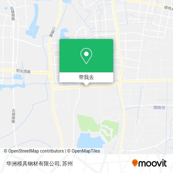 华洲模具钢材有限公司地图