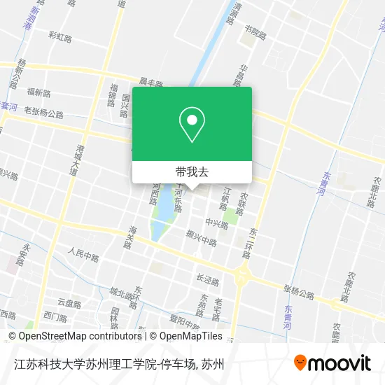 江苏科技大学苏州理工学院-停车场地图