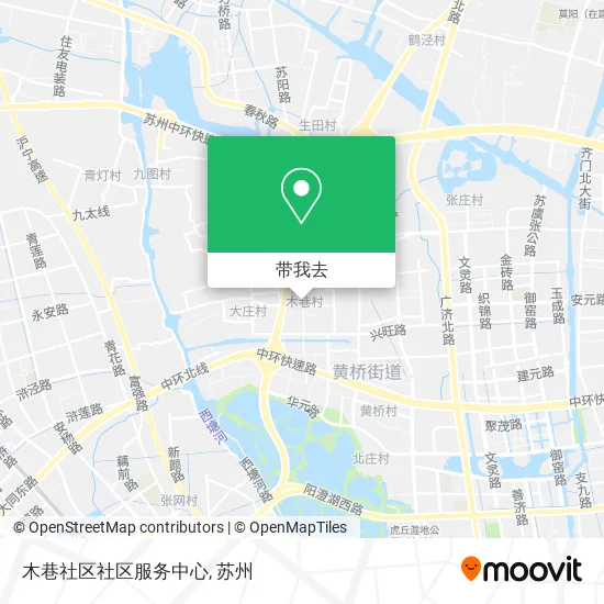 木巷社区社区服务中心地图
