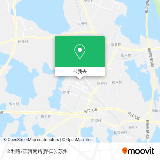 金利路/滨河南路(路口)地图