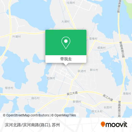 滨河北路/滨河南路(路口)地图