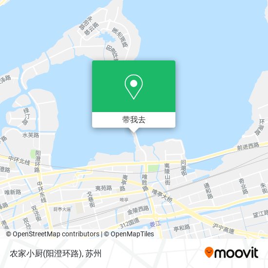 农家小厨(阳澄环路)地图