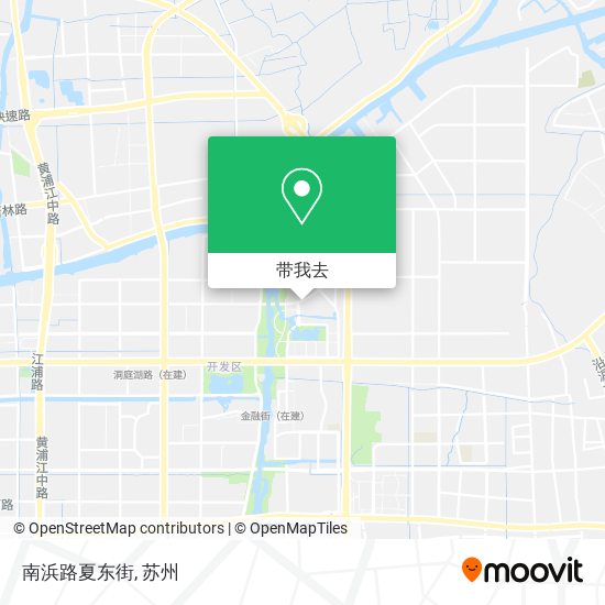 南浜路夏东街地图