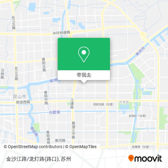 金沙江路/龙灯路(路口)地图