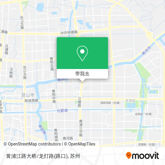 黄浦江路大桥/龙灯路(路口)地图