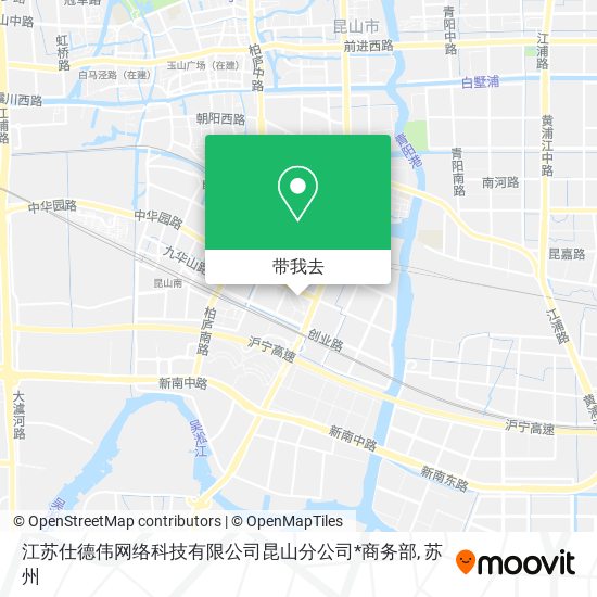 江苏仕德伟网络科技有限公司昆山分公司*商务部地图