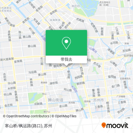 寒山桥/枫运路(路口)地图