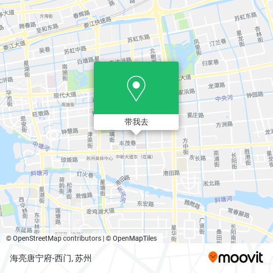 海亮唐宁府-西门地图
