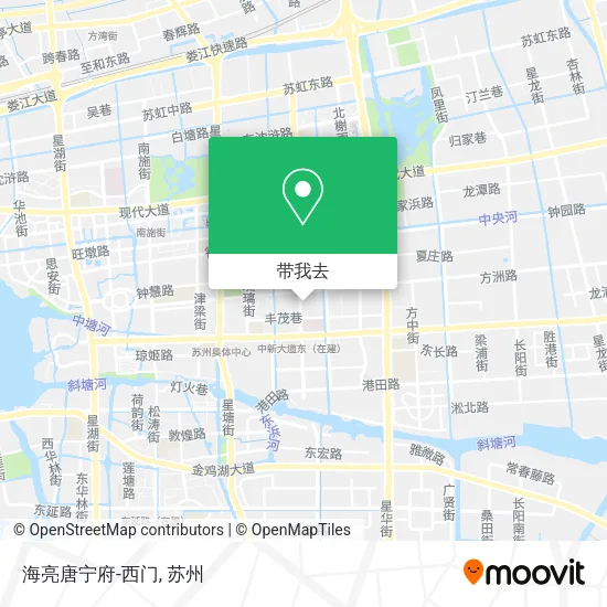 海亮唐宁府-西门地图