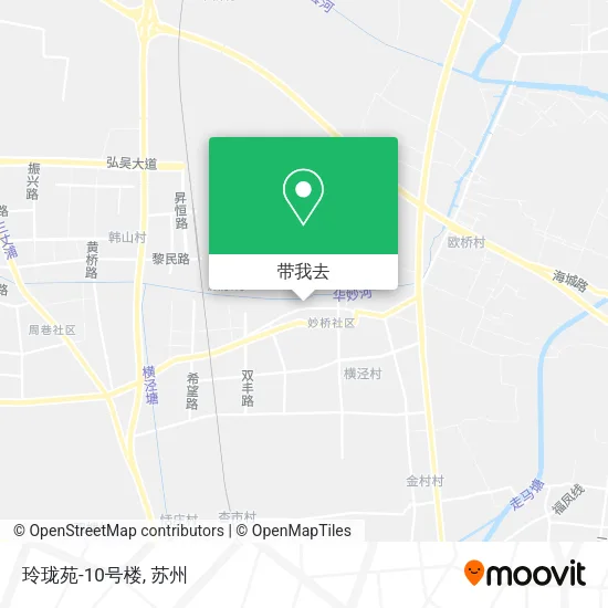 玲珑苑-10号楼地图
