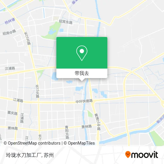 玲珑水刀加工厂地图