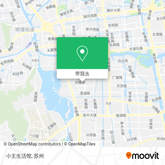 小主生活馆地图