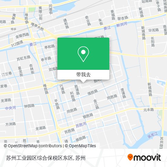 苏州工业园区综合保税区东区地图