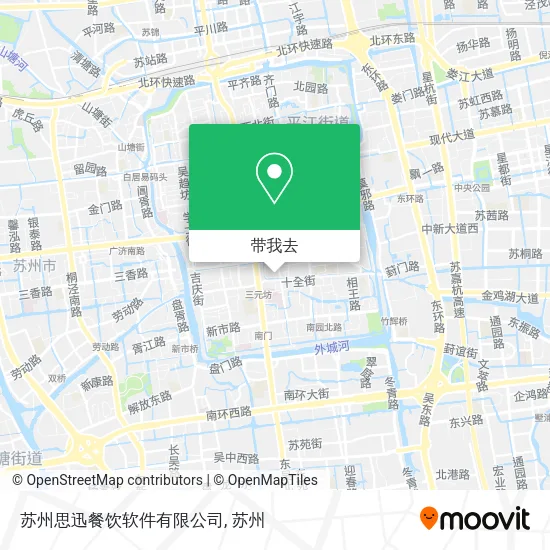 苏州思迅餐饮软件有限公司地图