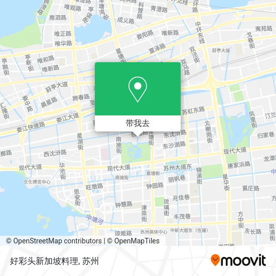 好彩头新加坡料理地图