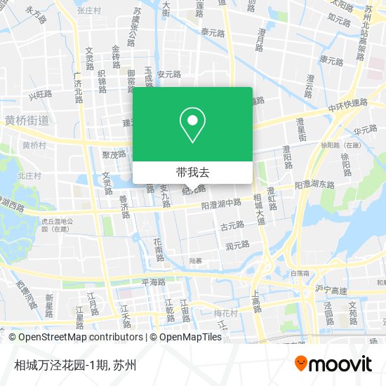 相城万泾花园-1期地图