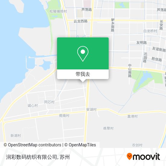 润彩数码纺织有限公司地图