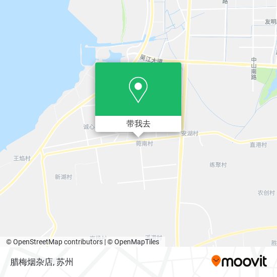 腊梅烟杂店地图