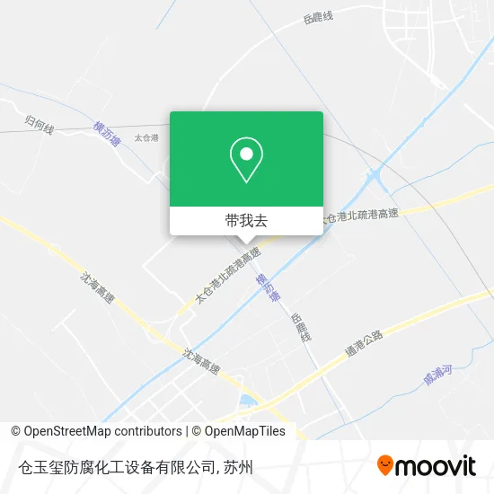 仓玉玺防腐化工设备有限公司地图