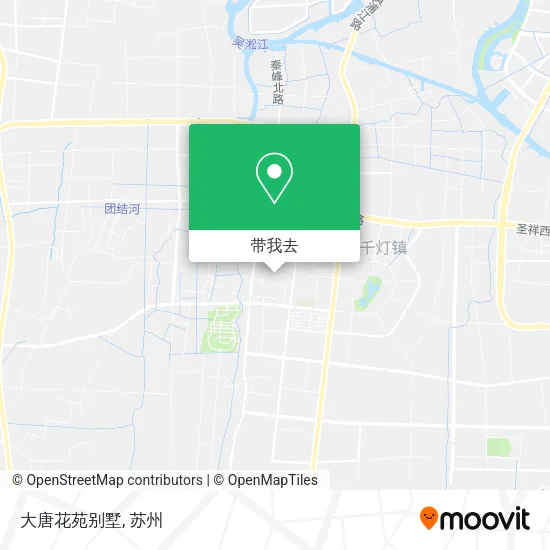 大唐花苑别墅地图