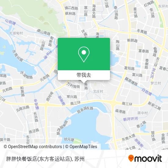胖胖快餐饭店(东方客运站店)地图
