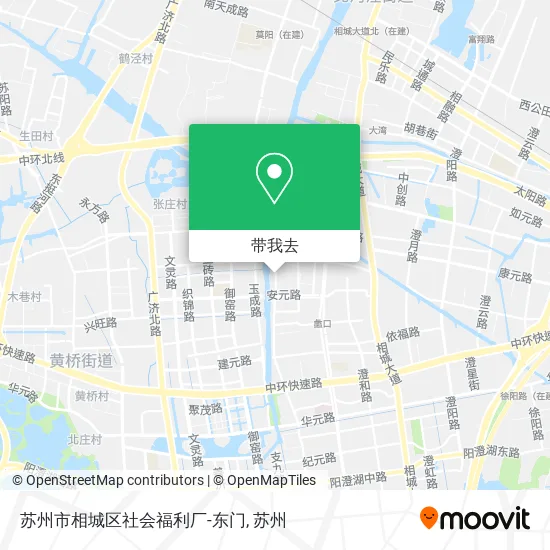 苏州市相城区社会福利厂-东门地图