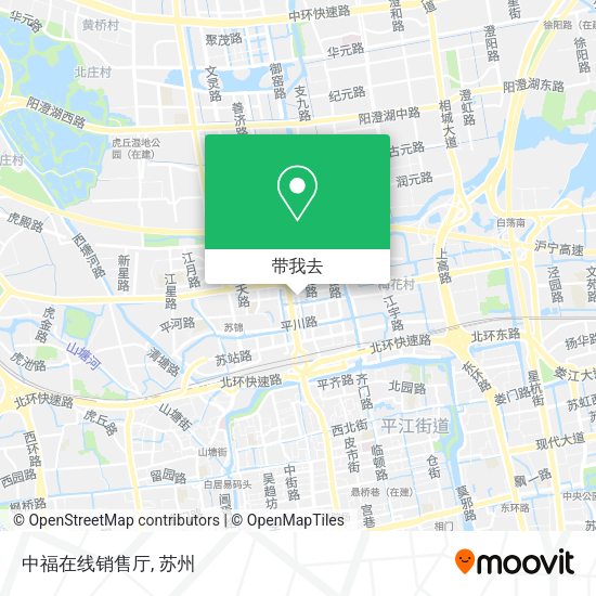 中福在线销售厅地图
