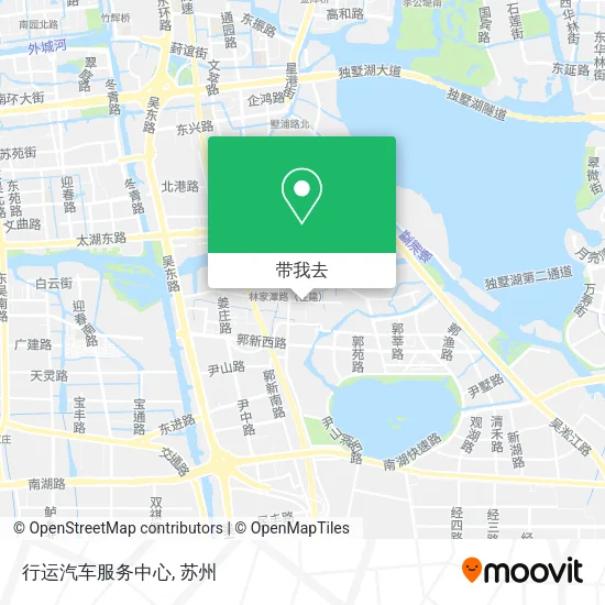 行运汽车服务中心地图