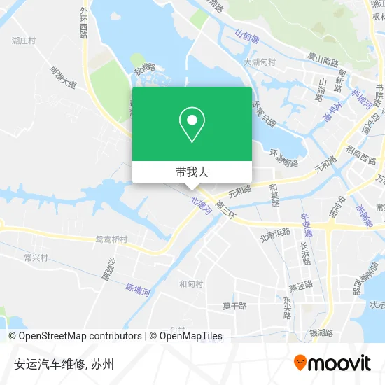 安运汽车维修地图