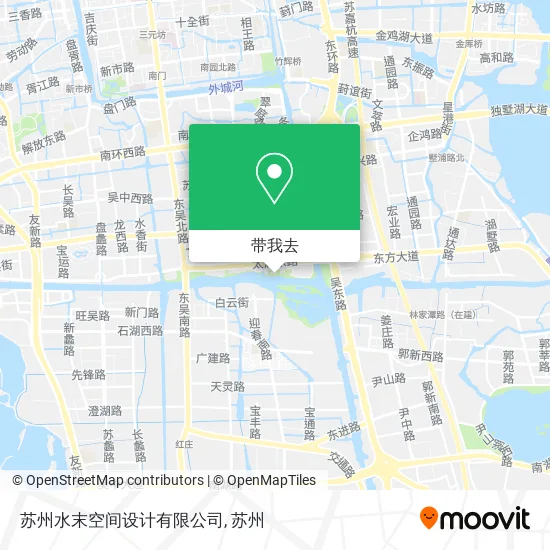 苏州水末空间设计有限公司地图