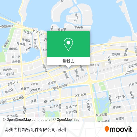 苏州力打精密配件有限公司地图