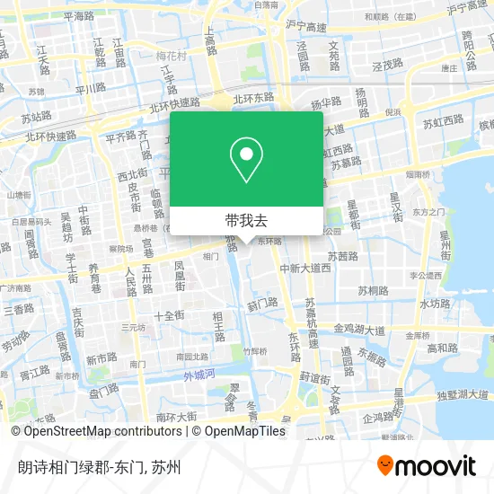 朗诗相门绿郡-东门地图