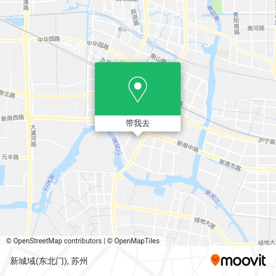 新城域(东北门)地图