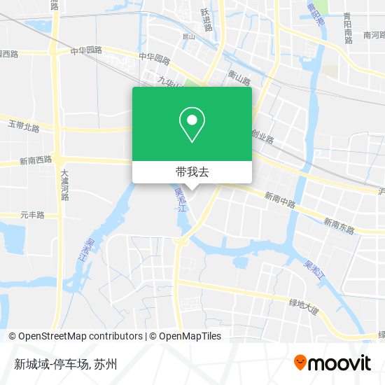 新城域-停车场地图