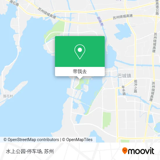 水上公园-停车场地图