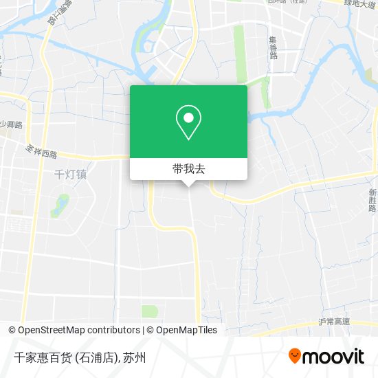 千家惠百货  (石浦店)地图