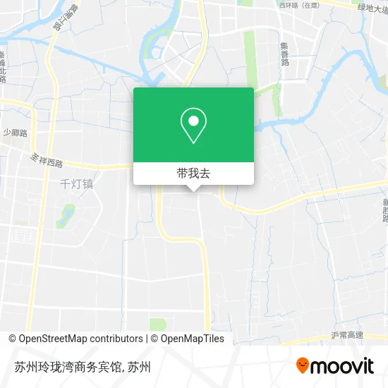 苏州玲珑湾商务宾馆地图