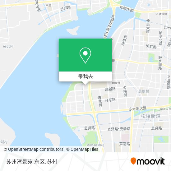苏州湾景苑-东区地图