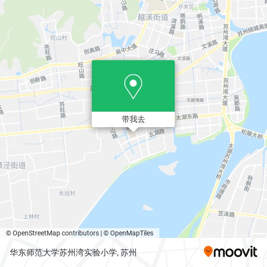 华东师范大学苏州湾实验小学地图