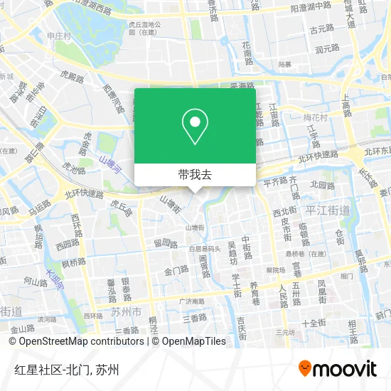 红星社区-北门地图
