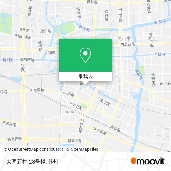 大同新村-28号楼地图