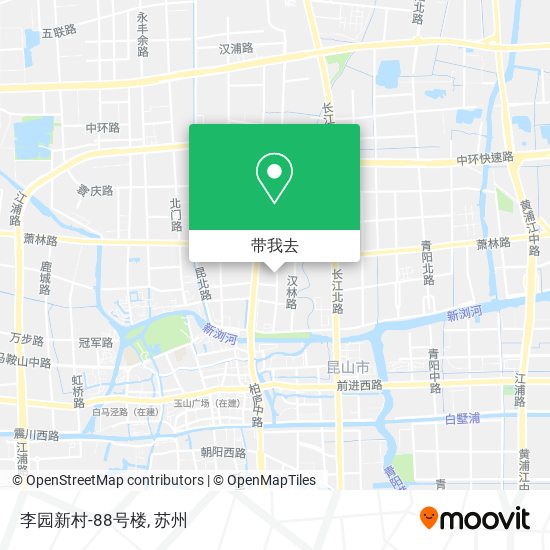 李园新村-88号楼地图