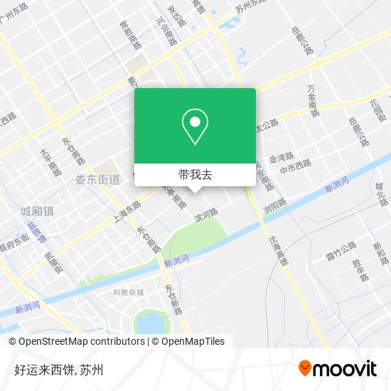好运来西饼地图