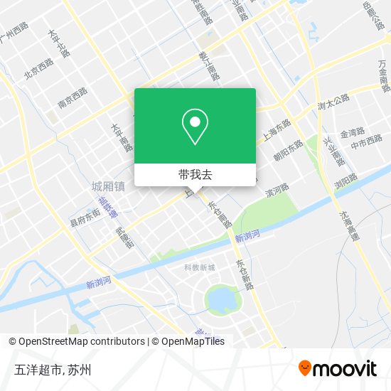 五洋超市地图